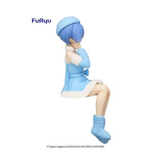 Re:Zero - Noodle Stopper Rem Snow Princess - FIGURINE 14 CM