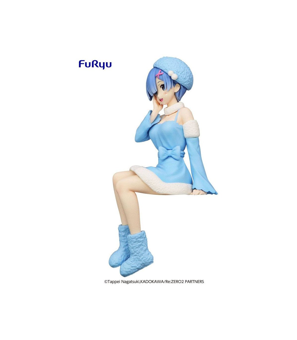 Re:Zero - Noodle Stopper Rem Snow Princess - FIGURINE 14 CM