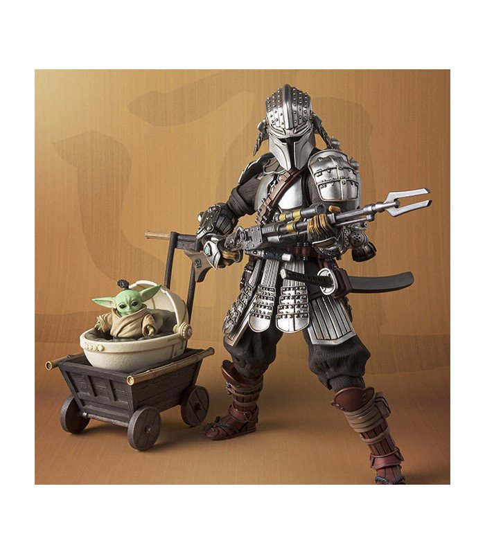 Star Wars - Mandalorian Ronin Beskar Armor & Grogu - FIGURINE