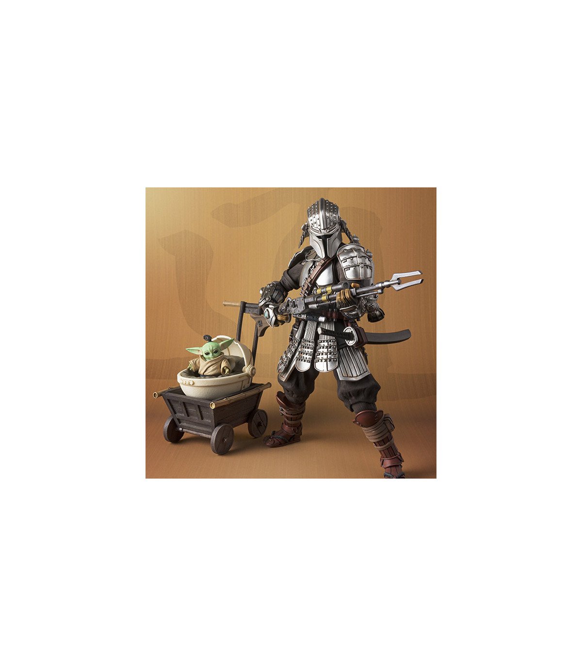 Star Wars - Mandalorian Ronin Beskar Armor & Grogu - FIGURINE EXCLUSIVE 25 ANNIVERSAIRE