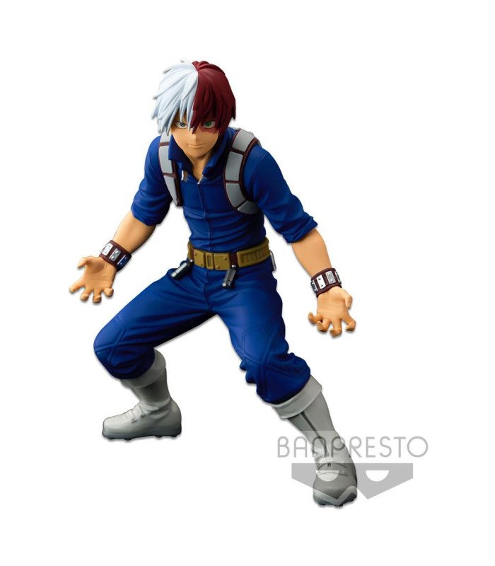 Shoto Todoroki – La maîtrise du feu et de la glace en version 2D époustouflante.