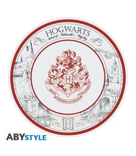 HARRY POTTER - Univers Harry Potter - SET DE 4 ASSIETTES