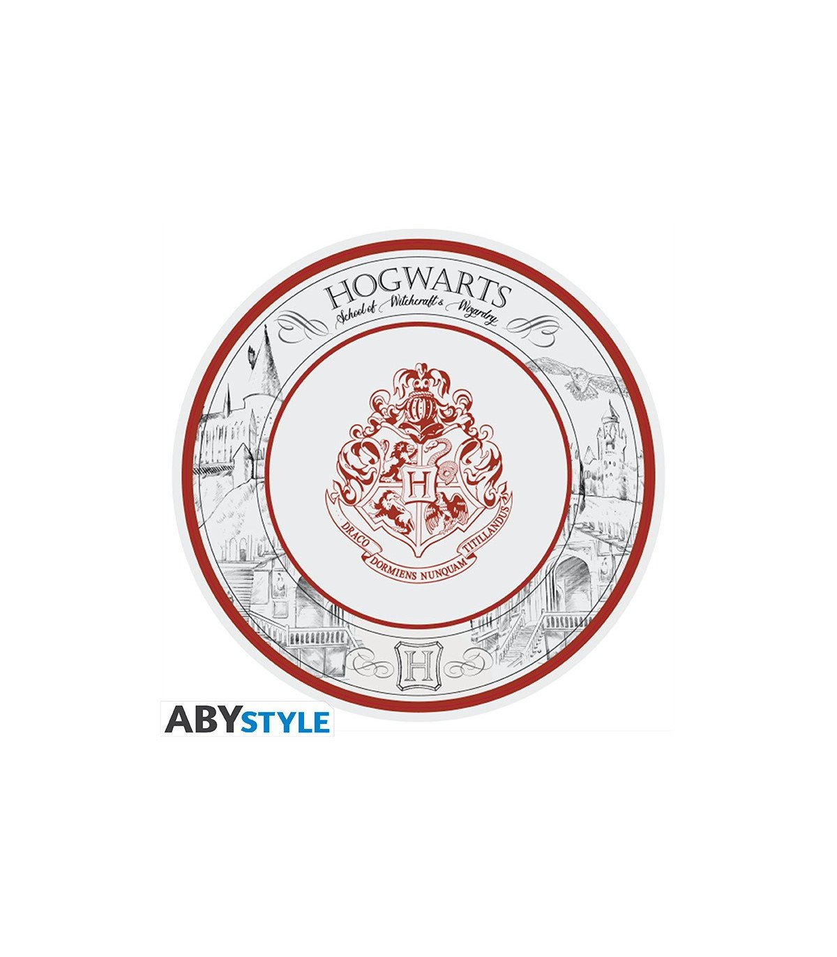 HARRY POTTER - Univers Harry Potter - SET DE 4 ASSIETTES