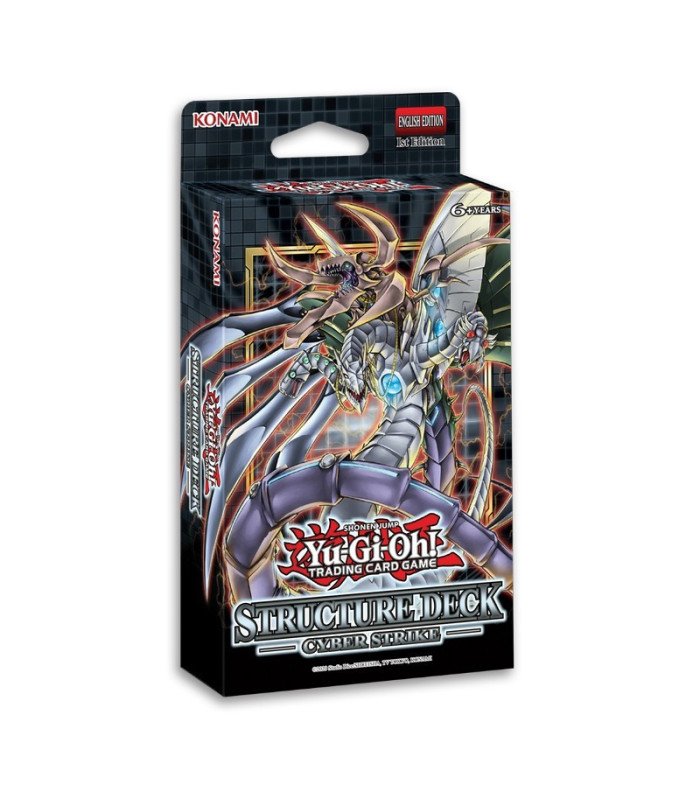 Deck Structure Yu-Gi-Oh Cyber Strike – Reprint – 48 cartes, GX, Zane Truesdale
