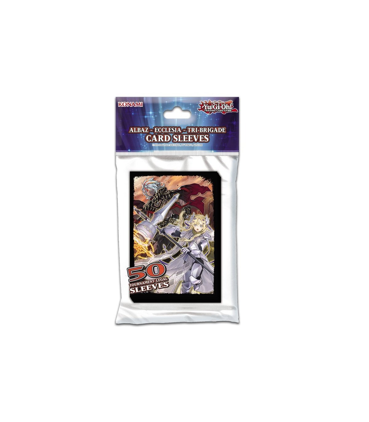 Sleeves Albaz & Ecclesia - Protection officielle Yu-Gi-Oh!