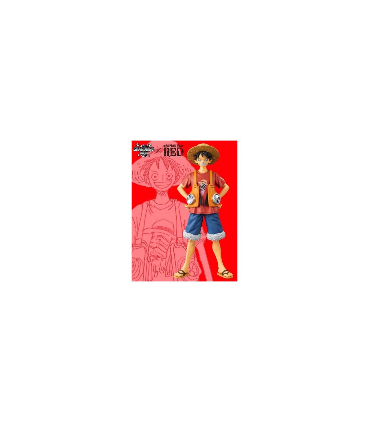 Monkey D. Luffy – Prêt à devenir le Roi des Pirates, même sur ton étagère !