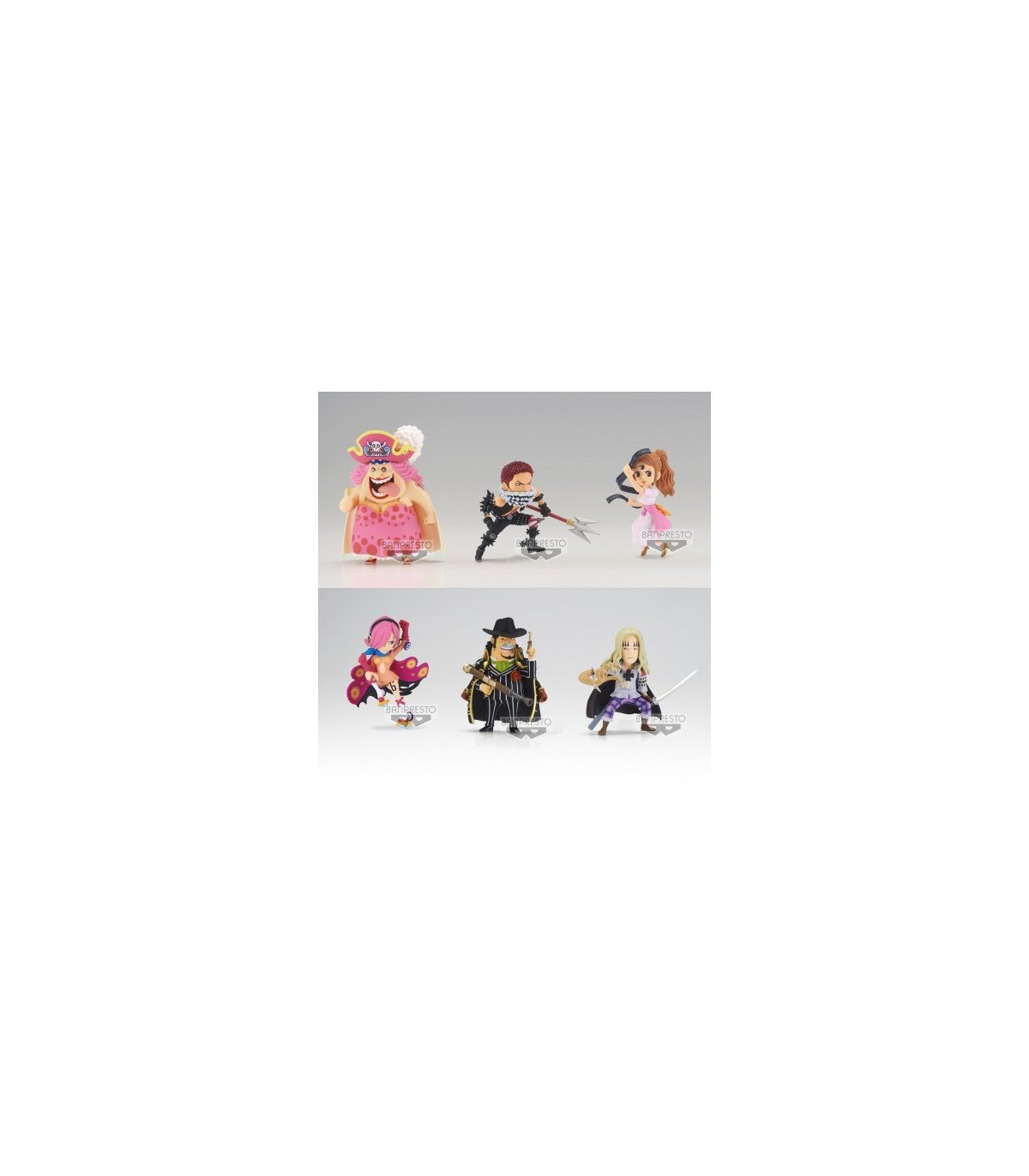 One Piece - WCF The Great Pirates 100 Landscapes Vol.9 - Figurine 7cm - SET COMPLET