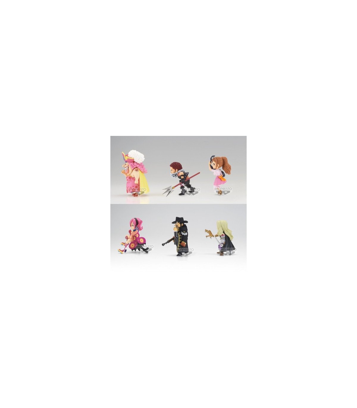 One Piece - WCF The Great Pirates 100 Landscapes Vol.9 - Figurine 7cm - SET COMPLET