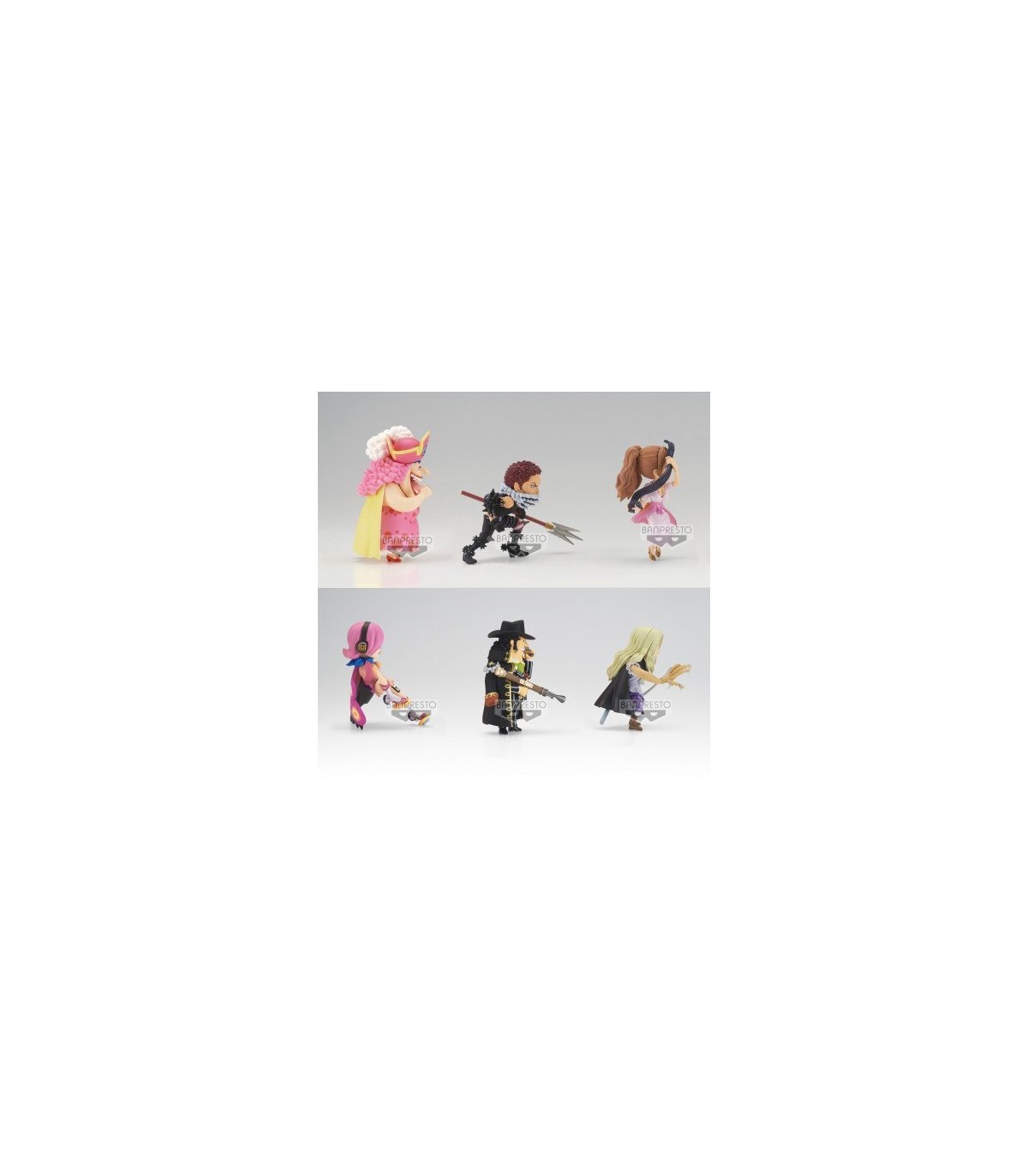 One Piece - WCF The Great Pirates 100 Landscapes Vol.9 - Figurine 7cm - SET COMPLET