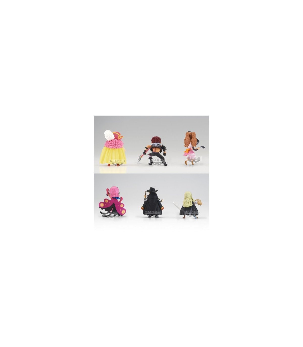 One Piece - WCF The Great Pirates 100 Landscapes Vol.9 - Figurine 7cm - SET COMPLET